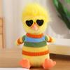 Duck Fluffy Plush Toy Cute Cartoon Cozy Material Children Office Doll Gifts