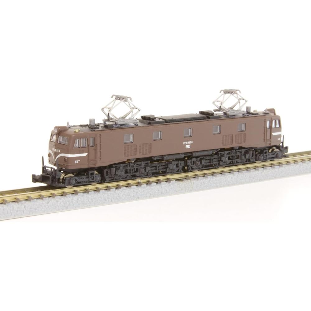 Rokuhan Z Gauge Ef58 Type 150 Small Window Brown T039 2 Model Railroad Electric Locomotive