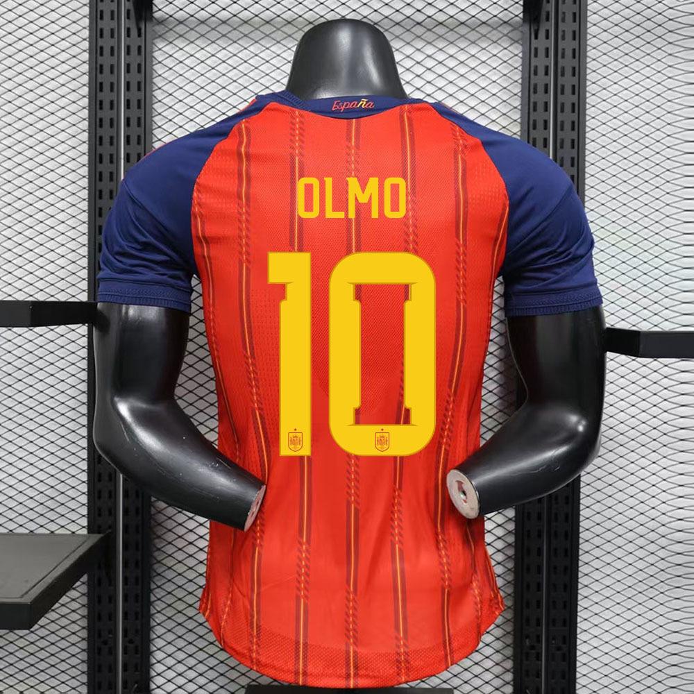 Spain 2026 Player Edition Home Jersey #19 Lamine Yamal Men's National Team Football Kit