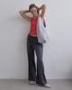 Sehr Pleats Big Bag (Light Grey)