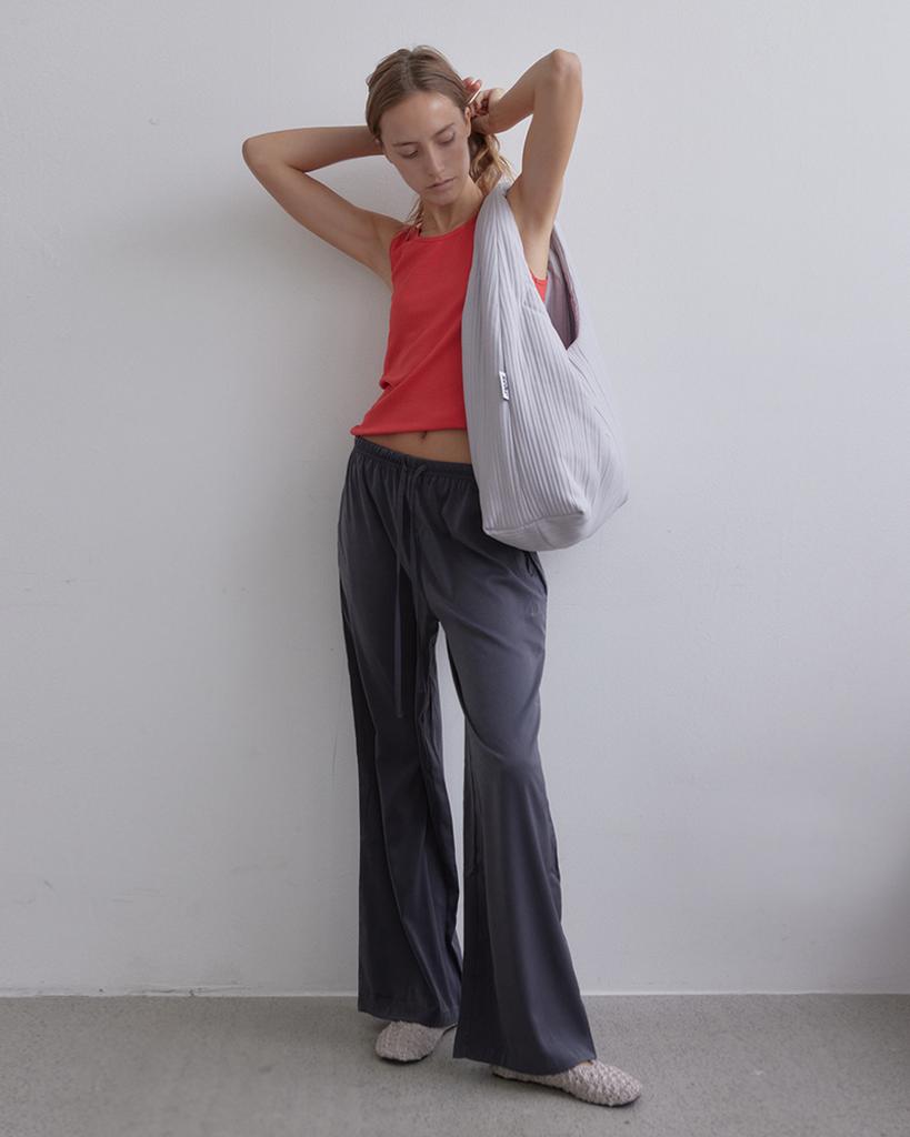 Sehr Pleats Big Bag (Light Grey)