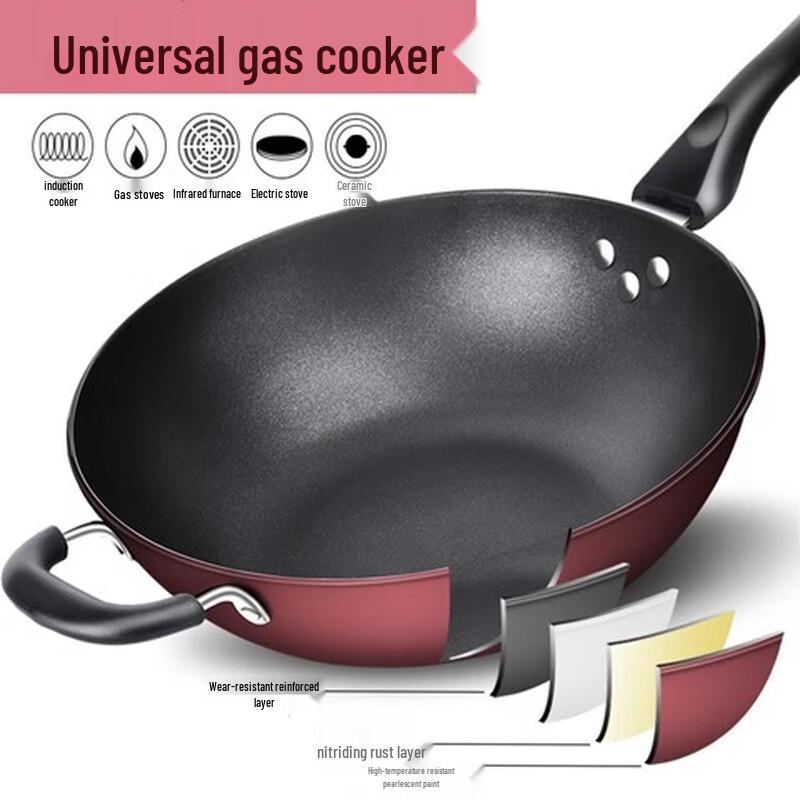 Wutuo Korean-Style Non-stick Wok