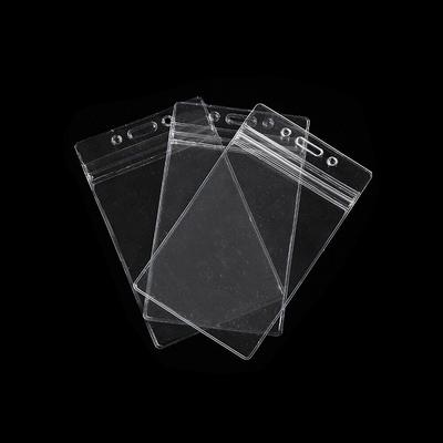10 pz/lotto porta badge in PVC trasparente lavoro mostra ID nome porta carte impermeabili accessori per infermieri