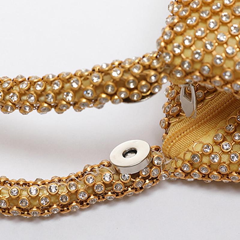 Gold Diamond Clutch Party Purse for Ladies Handbags Bling Evening Bags Luxury Designer Small Clutch Bag Mini Wallets 2026