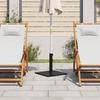 Parasol Base for Poles Ø32 38 48 Mm 17 Kg Square