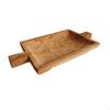 Wooden Serving Tray with Handles Wood Handmade for Hosts, Home Decor,