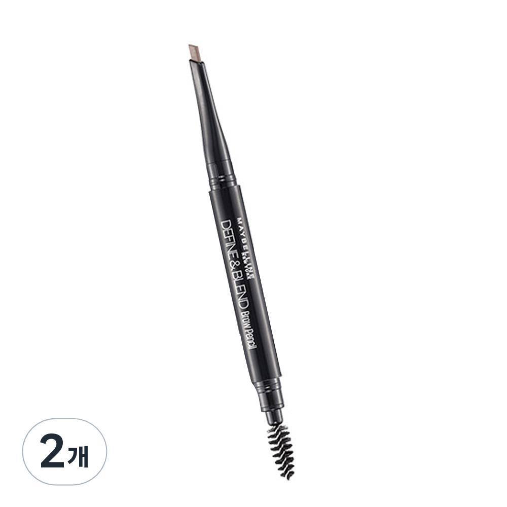 

Maybelline Define and Blend Brow Pencil, Gray Brown, 2 pcs.