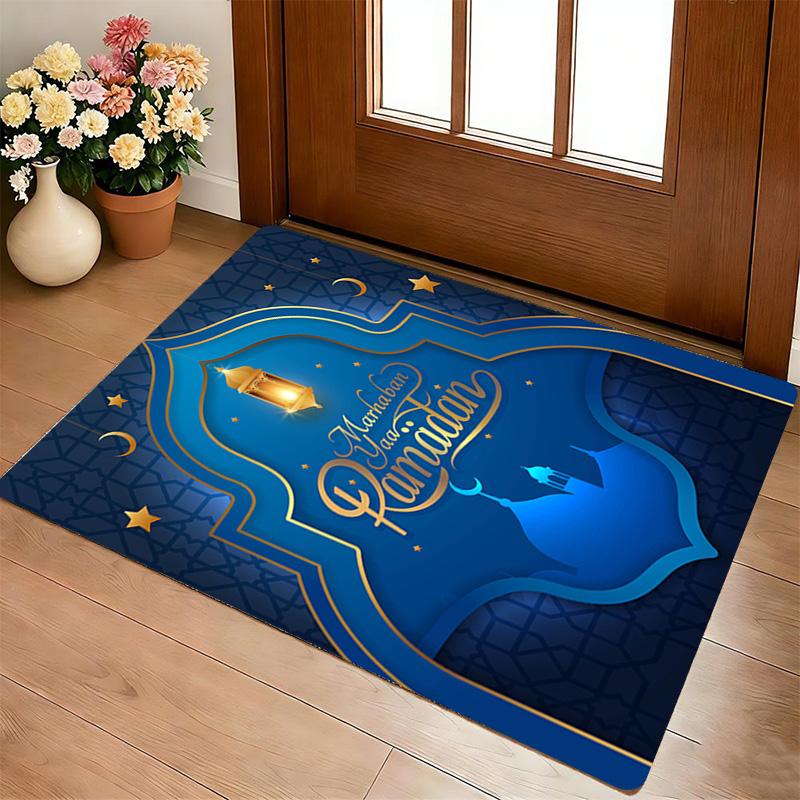 Ramadan Greetings Living Room Nonslip Area Rug Soft Carpet For Bedroom Game Playroom Sofa Office Home Decor Doormat Christmas Gift C9302533