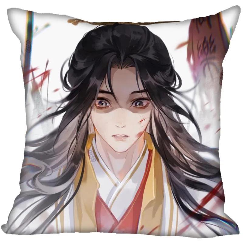 New Arrival Tian Guan Ci Fu Pillow Cover Bedroom Home Wedding Decorative Pillowcase Square Zipper Pillow Cases Soft No Fade 0913