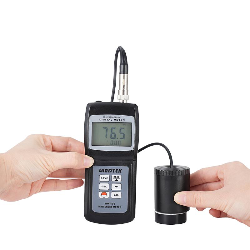 

Whiteness Meter WM-106 Portable Whiteness Tester WB=R457 Paint Paint Ceramic Paper Lime Flour Whiteness Meter
