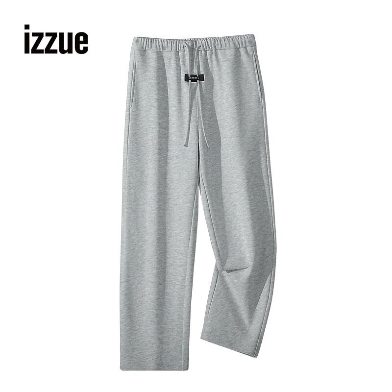 izzue it Men s Loose Wide-Leg Casual Pants L