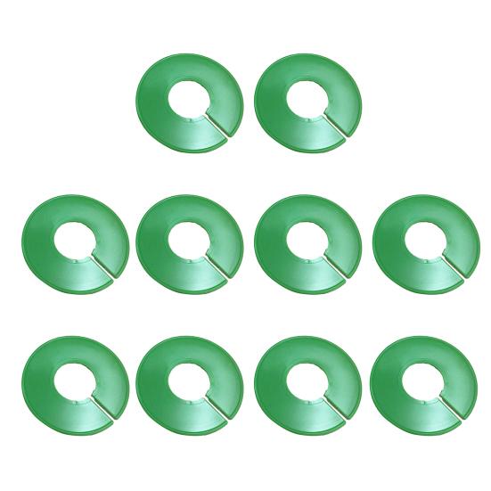 10Pcs Closet Divider Reusable Smooth Surface Plastic Round Clothing Size Hanger Dividers Household Supplies
