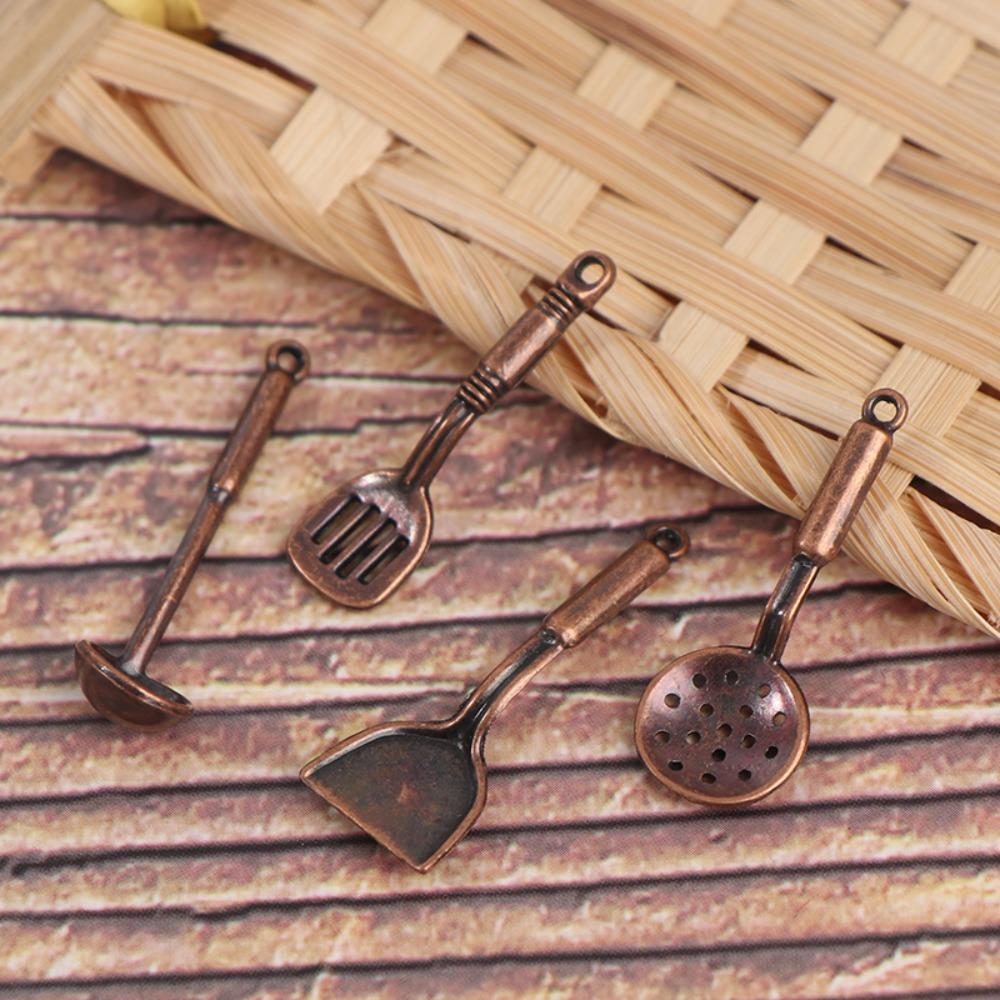 1:12 Scale 1:12 Mini Kitchen Utensils Sets Cookware Mini Kitchen Cooking Kit Kids Toys