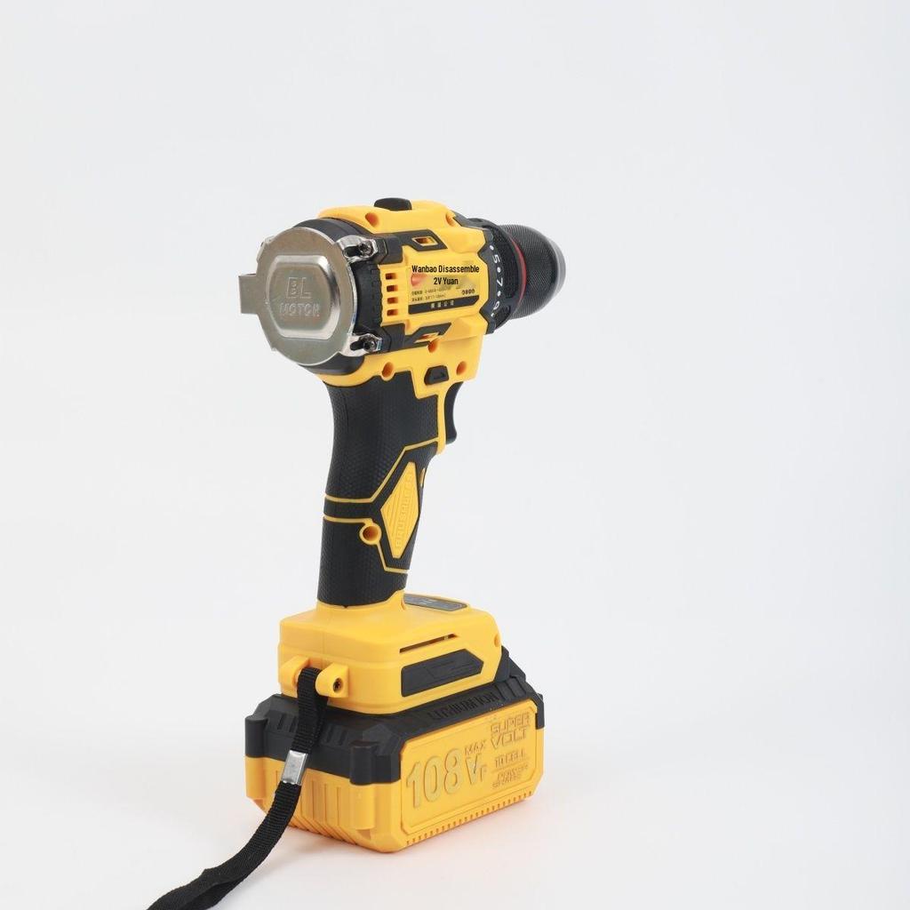 High-Power Cordless Rechargeable Impact Drill & Electric Screwdriver