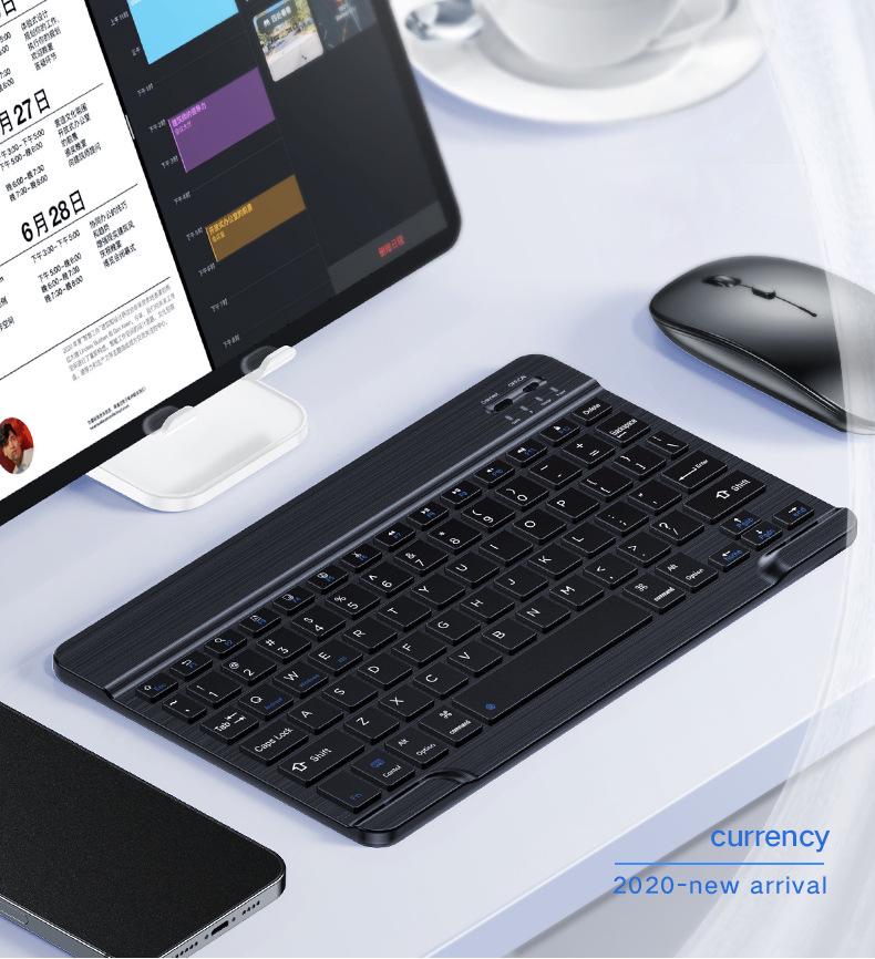 Rechargeable Wireless Bluetooth Keyboard & Mouse Set for iPad, Xiaomi, Huawei Tablets & Phones
