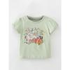 Children's Clothing Baby Pure Cotton Little Girl Export Short Sleeve T-Shirt