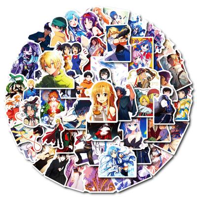50 Fun 2D Graffiti Stickers Decorative Stickers DIY Creative Hand Account