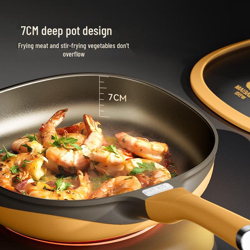 Maibale Titanium Rock Cast Non-stick Frying Pan