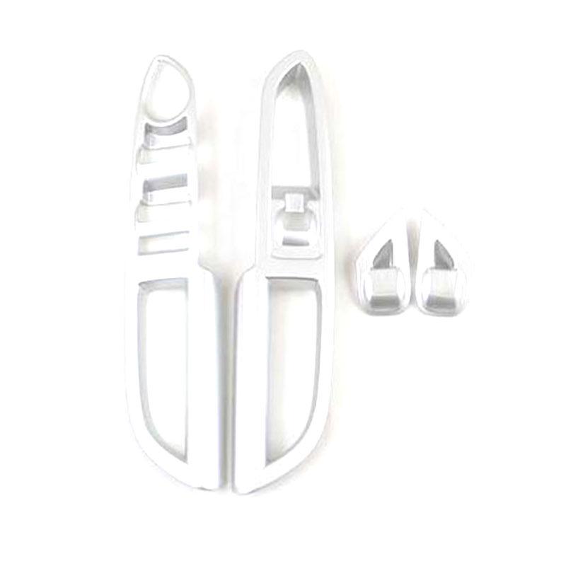 Ford Kuga Compatible Rain Eyebrow, Fog Light Cover, Rear Guard & Decor for 17 Models