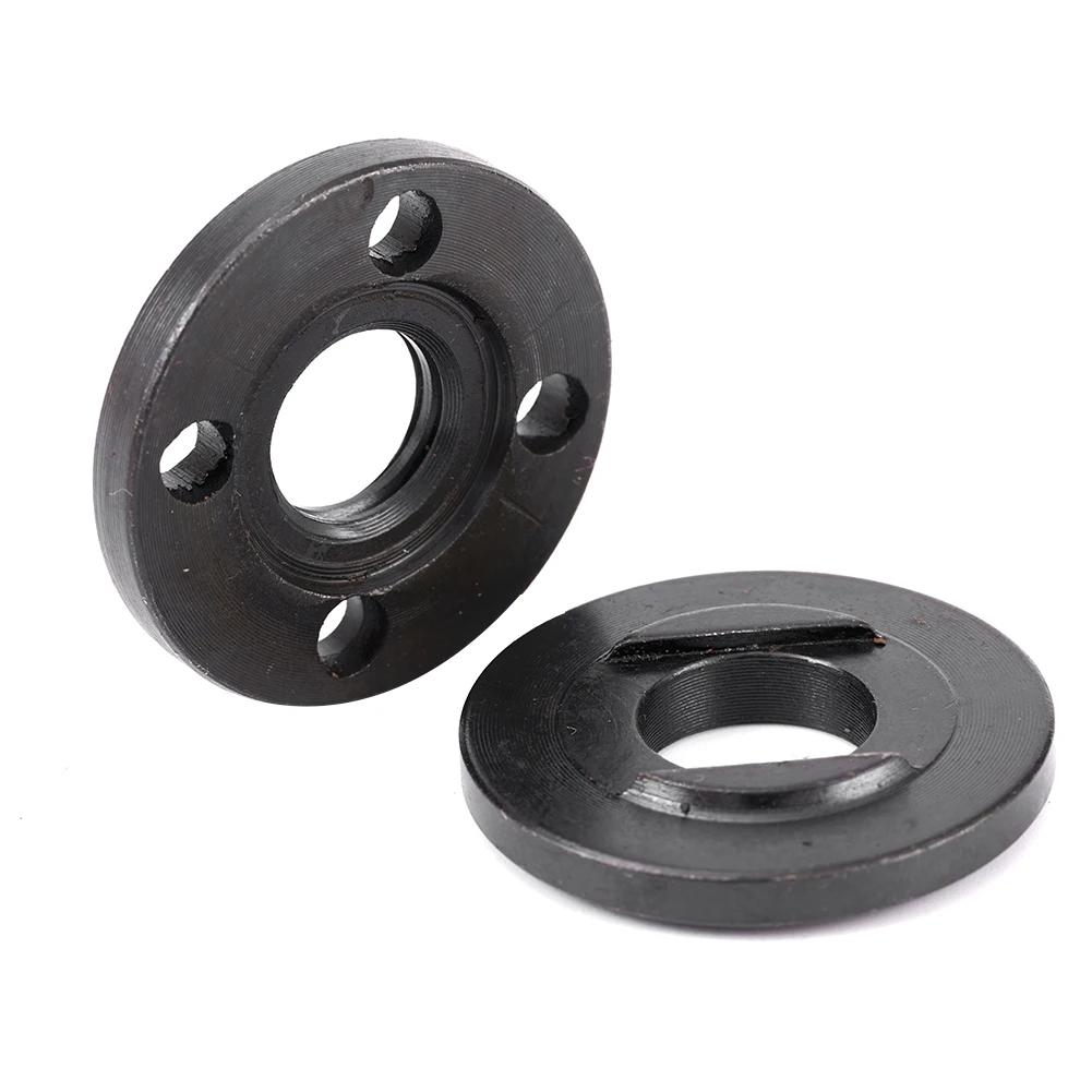 M16 Thread Replacement Angle Grinder Inner Outer Flange Nut Set Tools Clamp Angle Grinder Accessories 16mm Spindle Thread