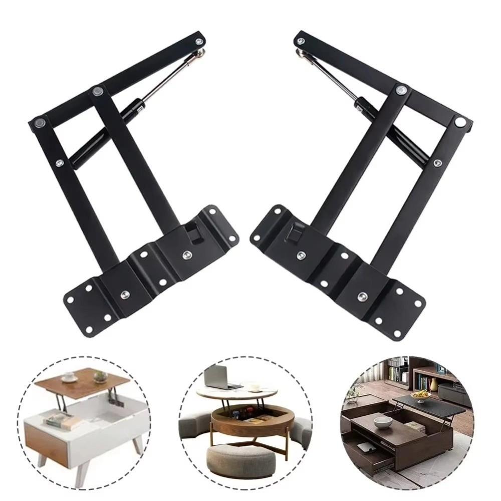 Mecanism Multifuncțional de Masă de Cafea cu Ridicare, Oțel Greu, Balamale de Ridicare pentru Masă, Capac Masă