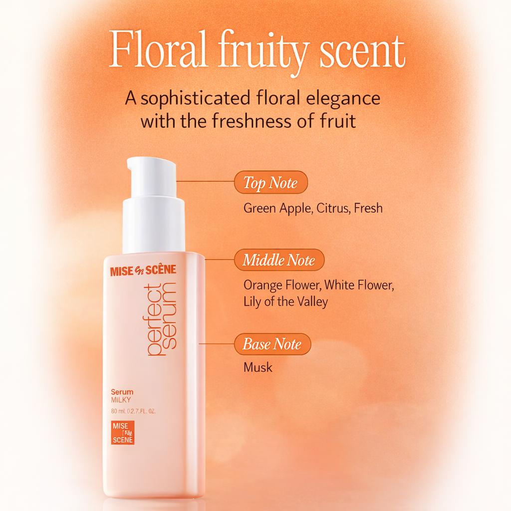 Mise En Scene Perfect Cream Essence 80ml (Haar Multi-Creme-Essenz) (3 Optionen}