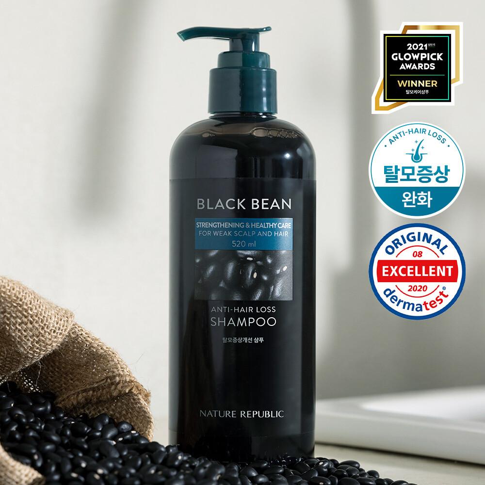 Nature Republic Black Bean Anti-Haarausfall Shampoo 520mL
