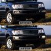 LED Fog Lights For Toyota Land Cruiser 100 LC100 UZJ100 FZJ10 1998-2008 Car DRL Turn Signal Daytime Driving Lamp White Yellow