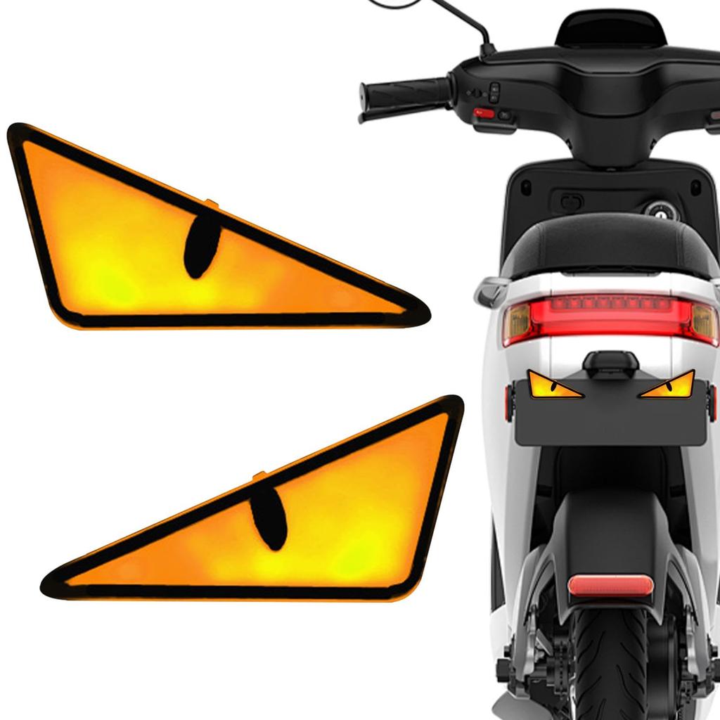 Motorcycle Headlights, Car LED Eye | Creative Decoration LED Lights,Motorcycle Modification Accessories, Auto Motorcycle Eye Motorcycle Headlights