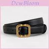 Classic Leather Womens Belt With Pin Buckle For Casual Wear And Jeans Styling