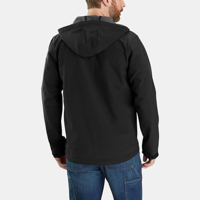 Carhartt 103829 RAIN DEFENDER Collection MIDWEIGHT SOFTSHELL HOODED JACKET Level 1 Cold Resistant RELAXED FIT 103829
