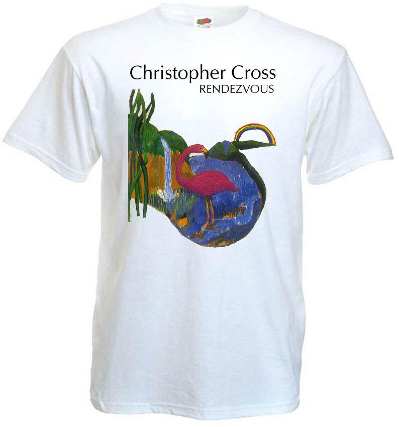 26 Christopher Cross Rendezvous v6 T shirt white all sizes S-5XL Unisex T-Shirt XL