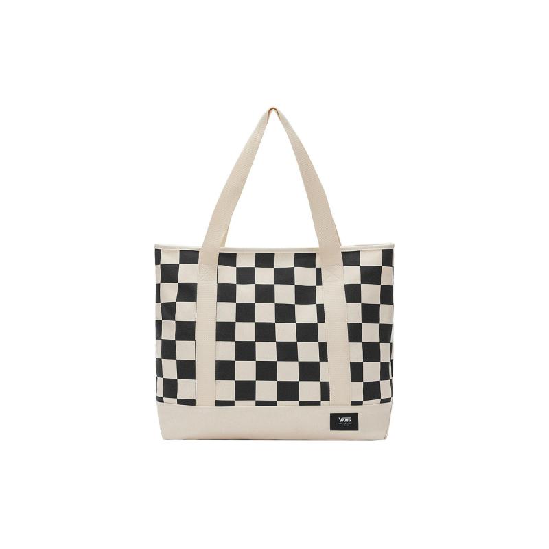 

Vans Cotton Tote Bag, Shopping Bag, Shoulder Bag, Handbag Regular Unisex Black White Vans VN0A7PEQ3KS черный белый