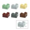 50pcs DIY Building Blocks Wall Figures Bricks 1+2 Dots Educational Creative Toys for Children Size Compatible With Classic Parts