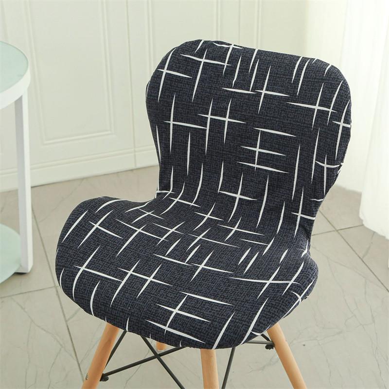 Elastic Silk Hotel Internet Cafe Restaurant Chair Cover Household Universal Backrest Integrated Chair Cover