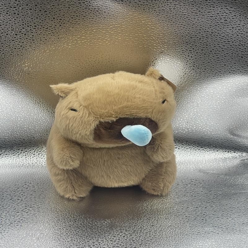 9-25CM Kapibala Capybara Plush Toy Internet Celebrity Capybara Jun Doll Ugly Cute Doll Guinea Pig Doll Boys Girls Anime Kawaii