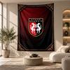 Decorative Tapestry,Stade Rennais FC Printed Wall Art, Lightweight Wall Hanging For Bedroom Background