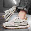 New Fashion Men 's Four Seasons Comfortable Thick Sole Shoes Students BoysTrending Soft Sole Breathable Casual Running Sneakers