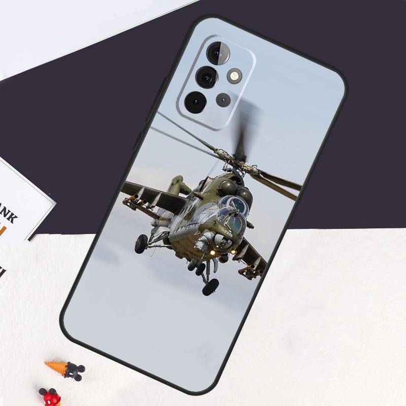 

Mil Mi 24 Hind Helicopter Case For Samsung Galaxy A22 A16 A33 A36 A56 A26 A15 A55 A53 A35 A32 A52 A54 A34 A14 A05 A06 Samsung A32 4G