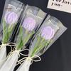 Tulip Twisting Rod Handmade Graduation Gifts Sweet Flower Bouquet Teachers' Day Friendship Artificial Tulip Flower Bestie