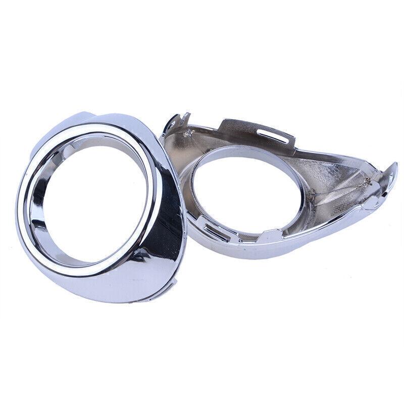 Front Bumper Fog Light Fog Lamp Bezel Cover Trim Pair Fits Ford Focus 2012-2014