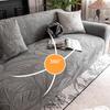 Premium Jacquard Velvet Elastic Sofa Cover All-Inclusive Stretch Couch Slipcover Solid Furniture Protector for Living Room