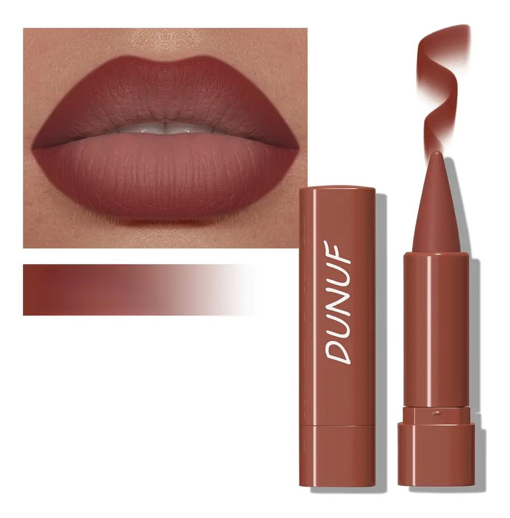 Dunuf Long Lasting Matte Lipstick 1 Piece Pointed Matte Tone