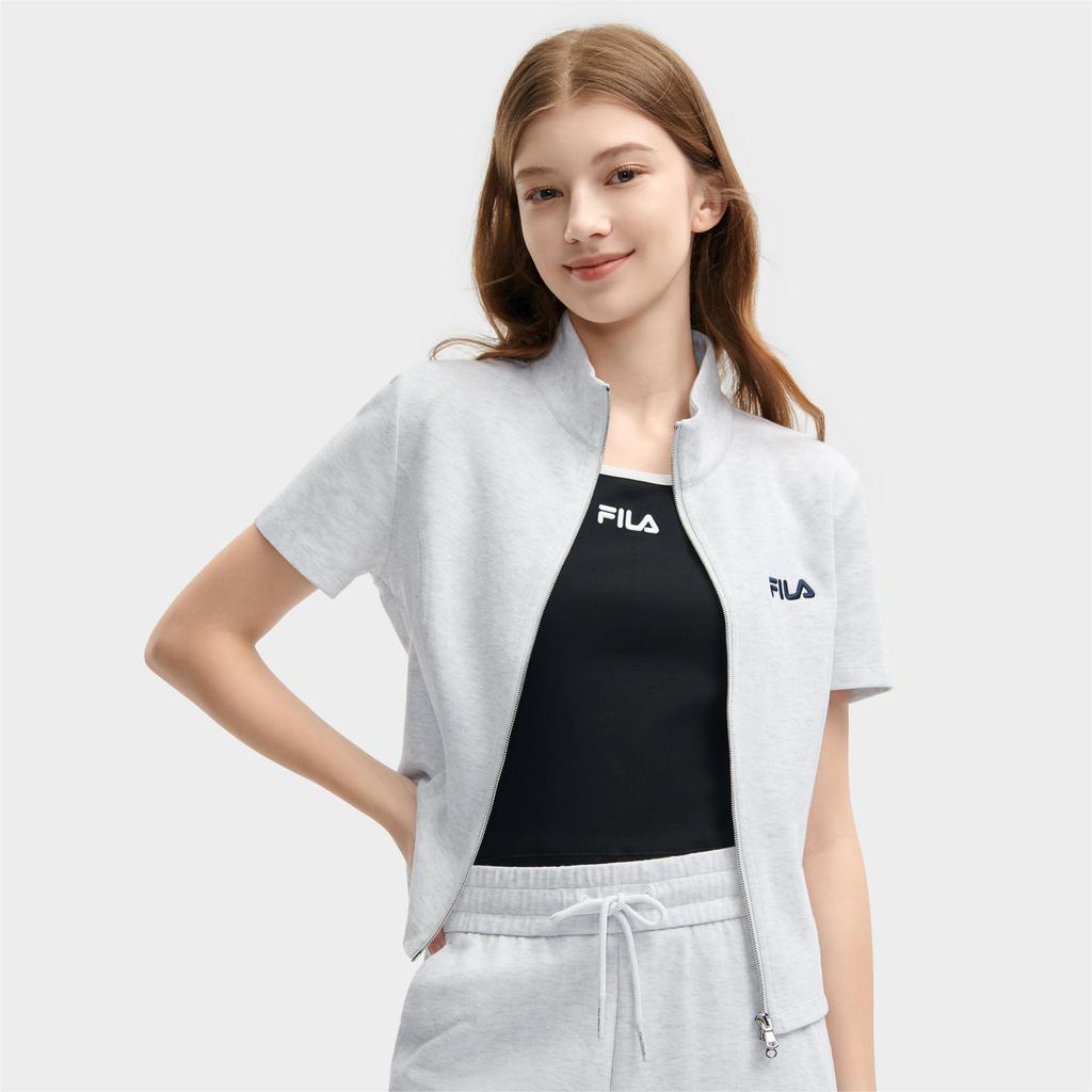 New FILA Knitwear Women's Light Heather Gray F11W429501FMG