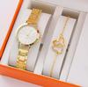 Watch Bracelet Set Alloy Quartz Watch Fine Strap Women'S Watch Women'S Watch Wristwatch