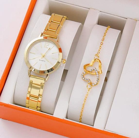 Watch Bracelet Set Alloy Quartz Watch Fine Strap Women S Watch Women S Watch Wristwatch bulk price