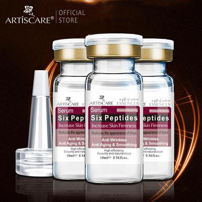 Siero viso ai sei peptidi 3 pezzi/lotto Essenza viso antietà e antirughe 10 ml