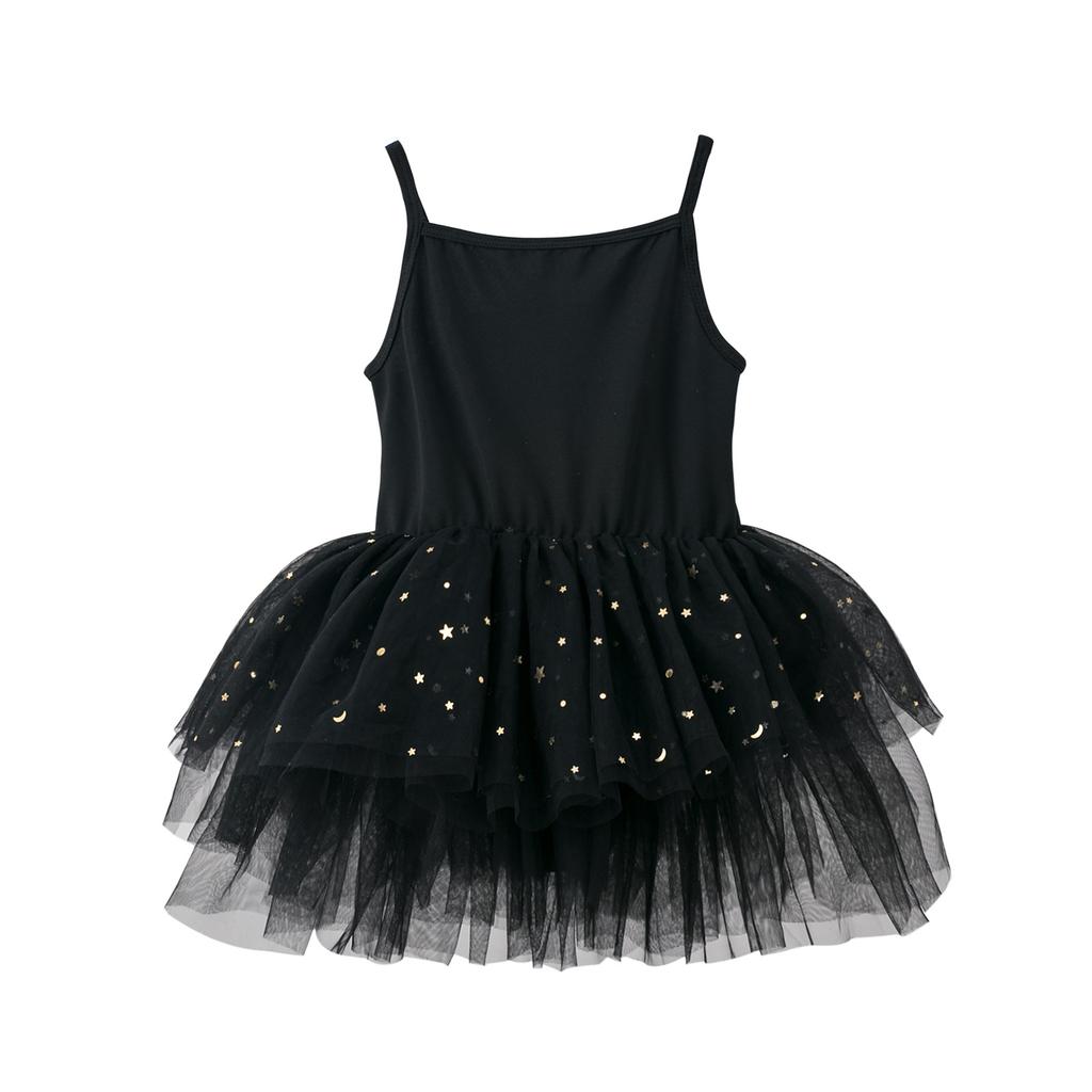 Girls Dress Sleeveless Leotard for Toddlers