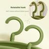 Wide Shoulder Non-slip Hanger Seamless Household Drying Rack Clothes Hanging Plastic Hangers Clothes Supports