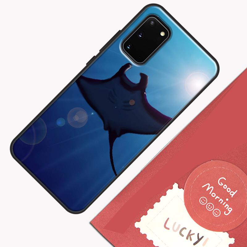 Animal Manta Ray Phone Case For Samsung Galaxy S25 S26 Ultra S20 S21 S22 S23 S24 Plus S9 S10 S25 FE Cover Shell